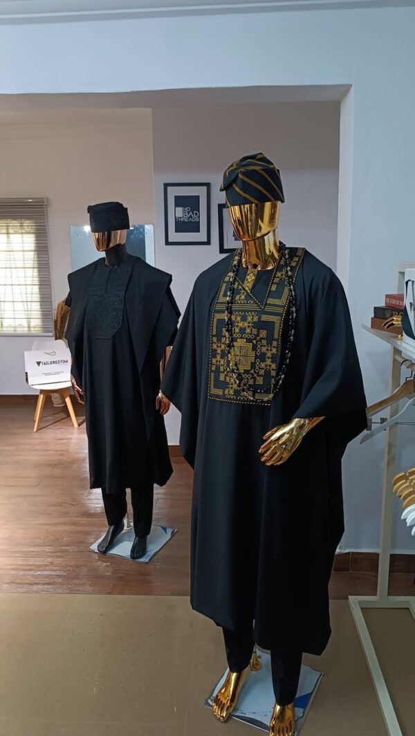 African Groom Pride, Elegant African Agbada Suit for Unforgettable Ceremonies,