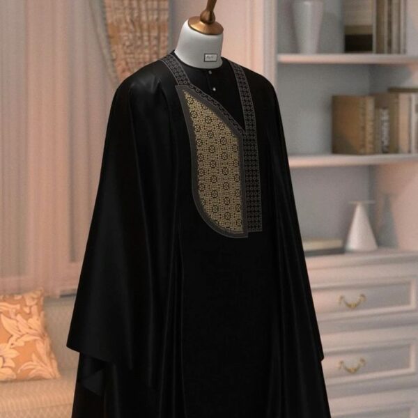 Golden Heritage Agbada Classic outfit