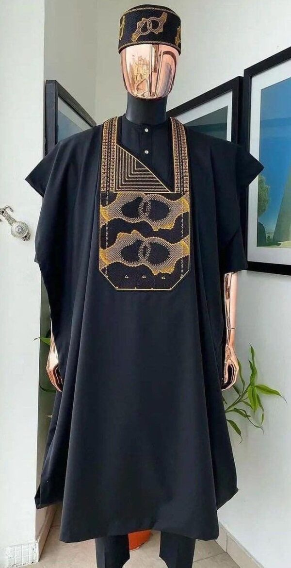 Bespoke Agbada lifestyle outfit for classic men