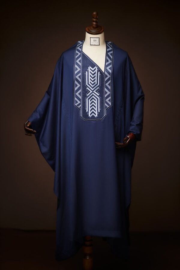 Bold Clean cut African men's elegance, African groom's suit