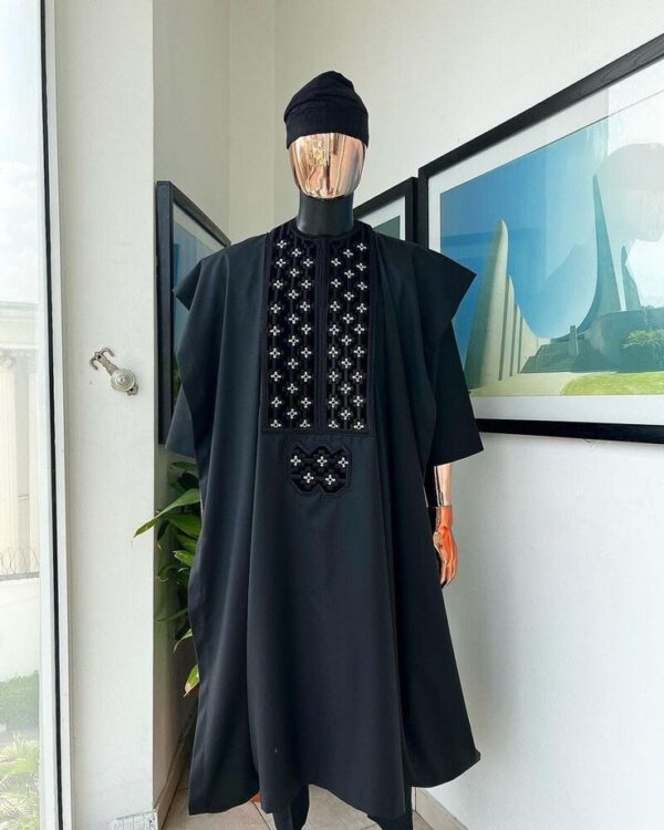 Designer Agbada for Men - Handcrafted African Attire