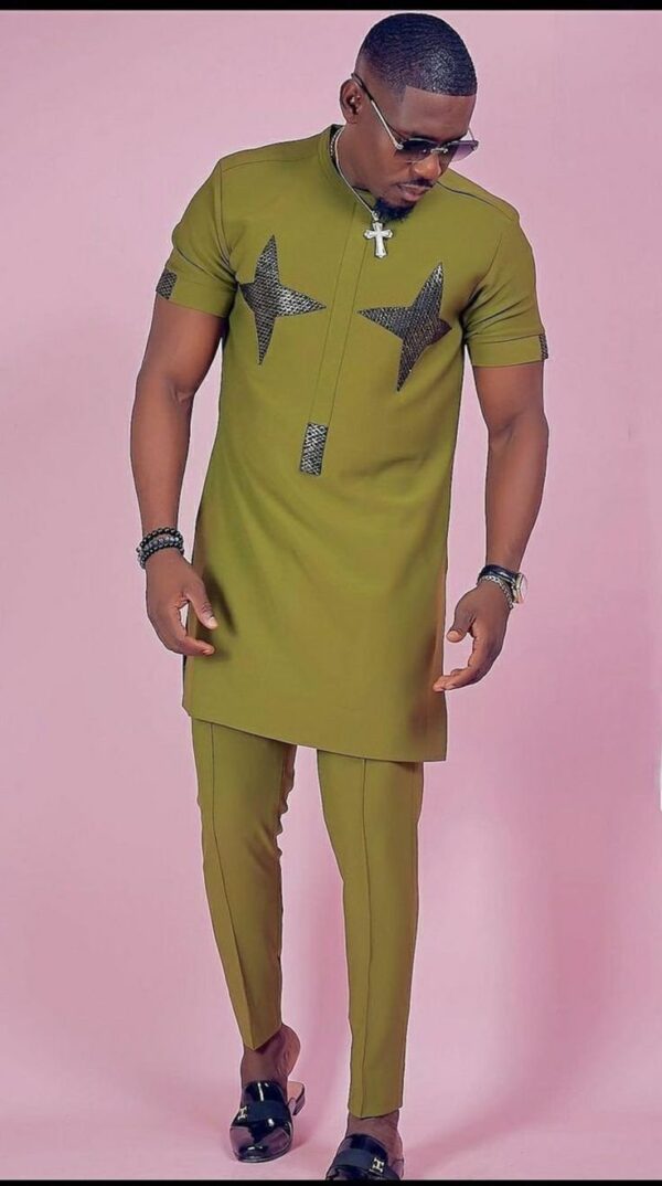 Luxury African Men's Dashiki Shirt - Premium Cotton