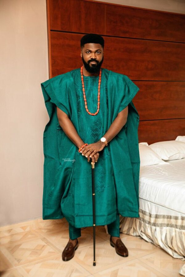 Royal Men's Luxury Agbada - Made in Africa luxury for Kings