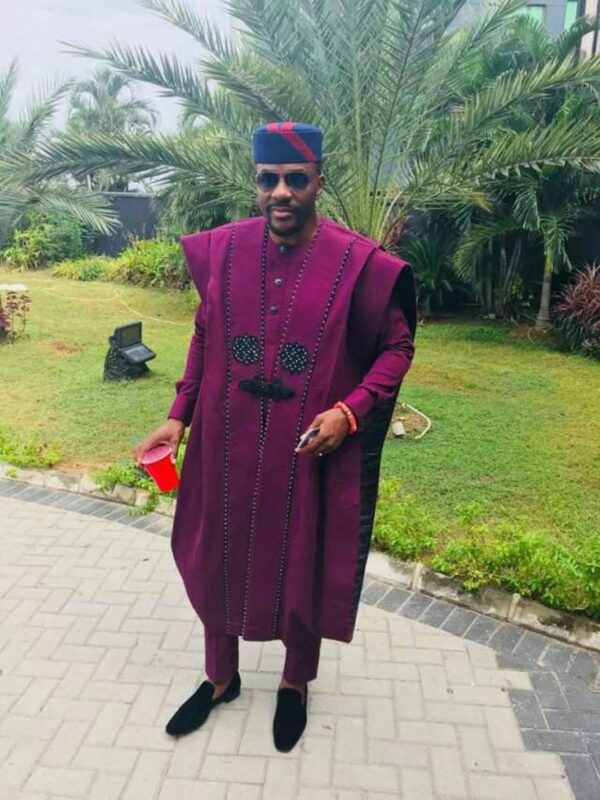 Royal diadem classic, Luxury Agbada lifestyle outfit