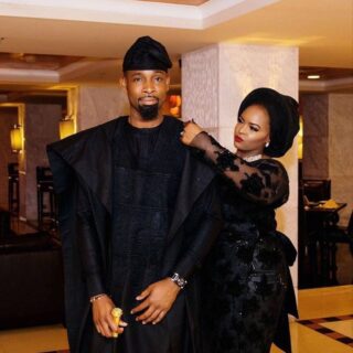 African Giant superlative Agbada lifestyle outfit