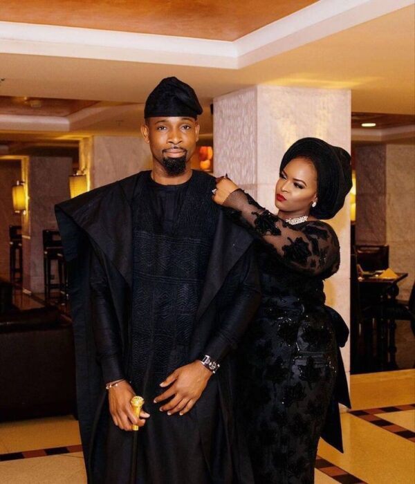 African Giant superlative Agbada lifestyle outfit