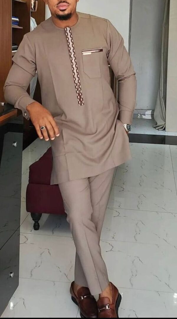 Modern Senator outfit, sleek and stylish Senator wear.