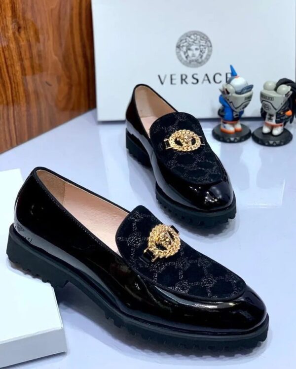 Black Leather Formal Shoes for Men