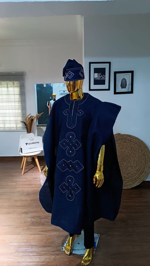 The Distinguished Gentleman, refined Agbada classic